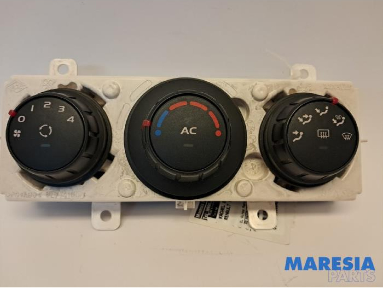 Renault - Master - Heater control panel