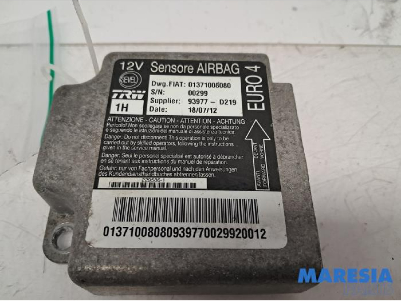 Fiat - Ducato - Airbag Modul