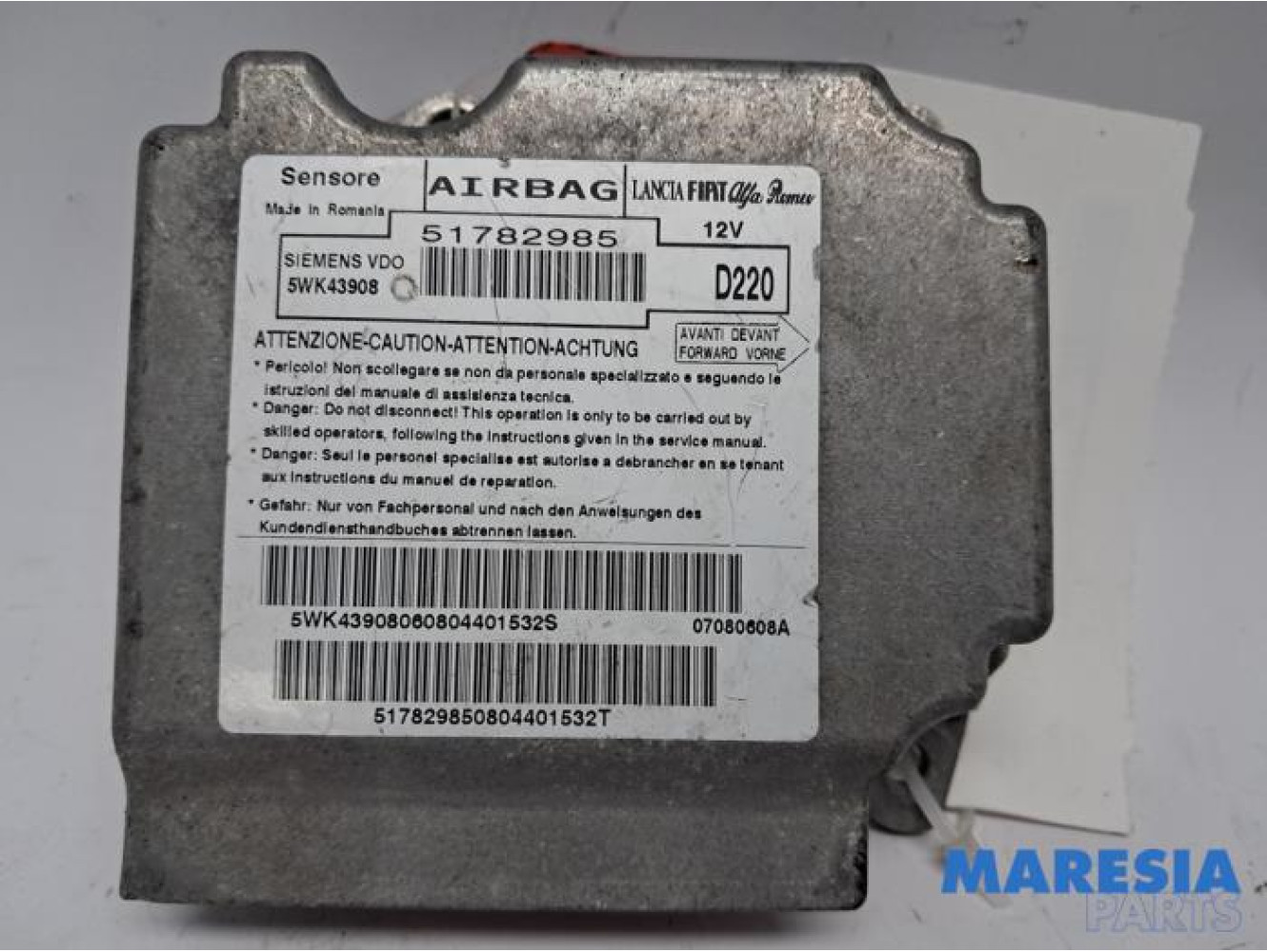 Fiat - 500 - Airbag Module