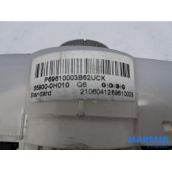 Peugeot - 107 - Kachel Bedieningspaneel