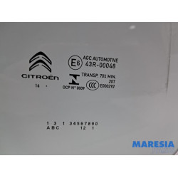 Citroen - C3 - Portierruit 4Deurs rechts-achter