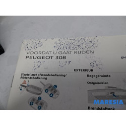 Peugeot - 308 - Instructie Boekje