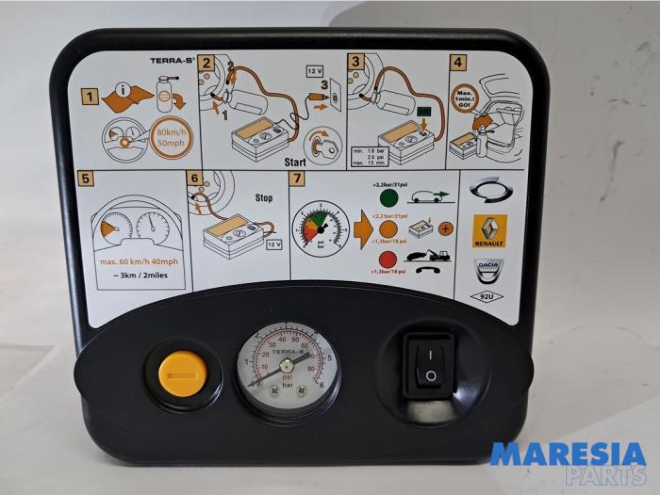 Renault - Clio - Reifenpumpe