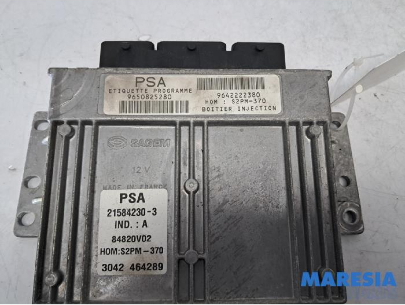 Citroen - C3 - Ordinateur gestion moteur