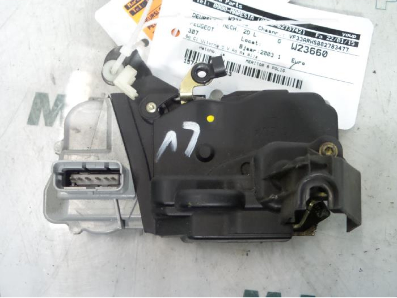 Peugeot - 307 - Türschlossmechanik 2-türig links