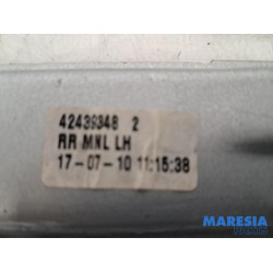 Opel - Karl - Rear door window mechanism 4-door, left