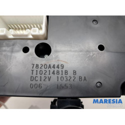 Citroen - C-Zero - Panneau de commandes chauffage