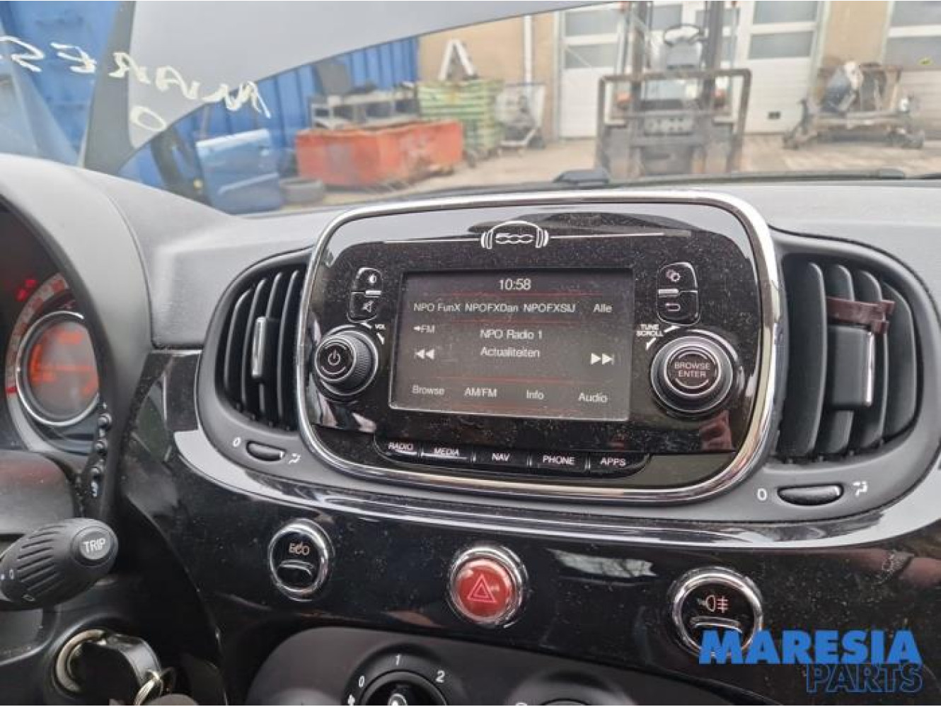 Fiat - 500 - Displays Multi Media Anzeige