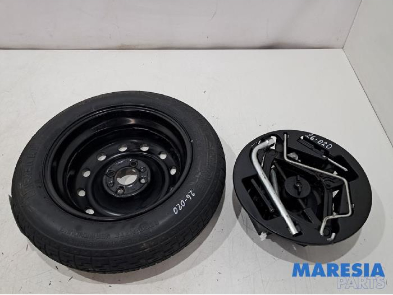 Fiat - 500 - Krikset + reservewiel