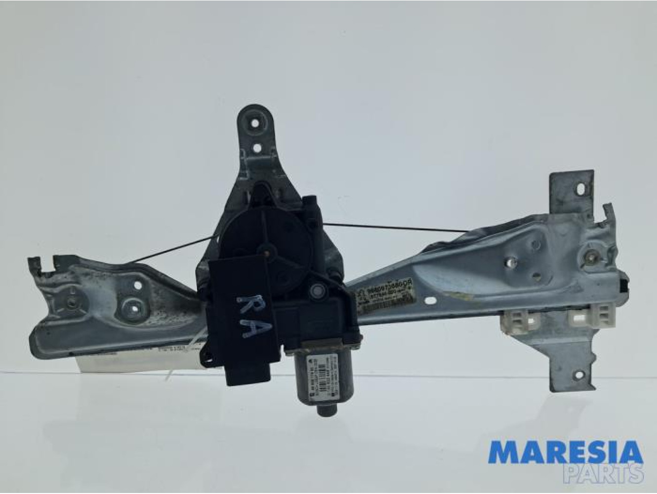 Peugeot - 308 - Rear door window mechanism 4-door, right