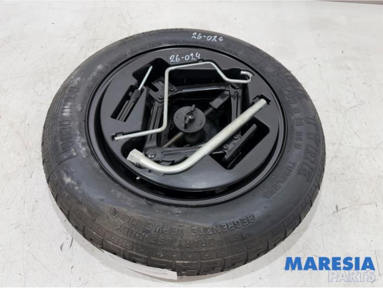 Fiat - 500 - Krikset + reservewiel