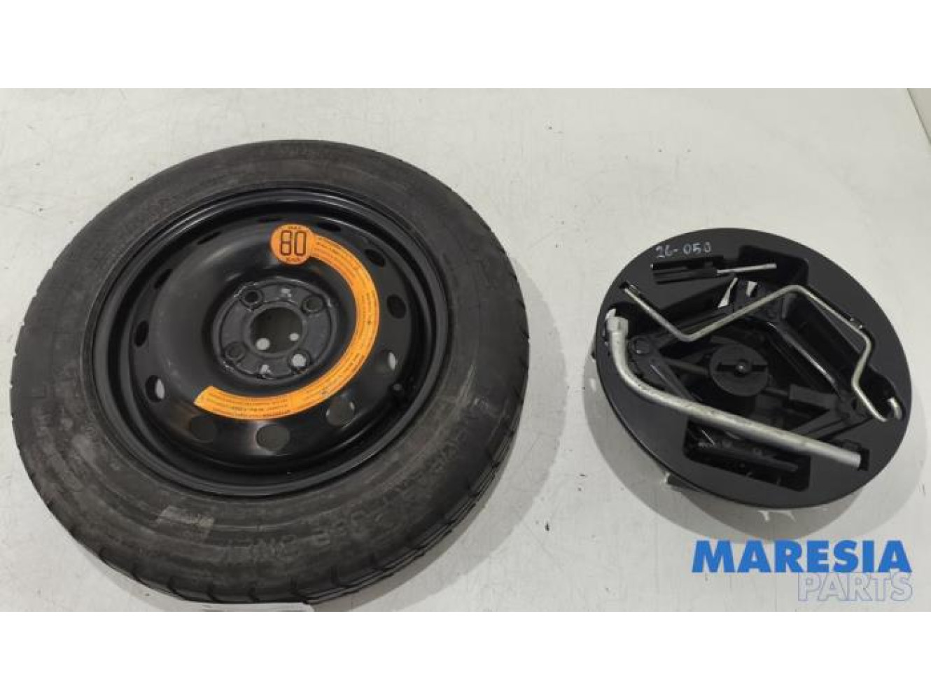 Fiat - 500 - Krikset + reservewiel