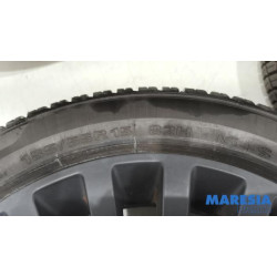 Fiat - 500 - Sportvelgenset + banden