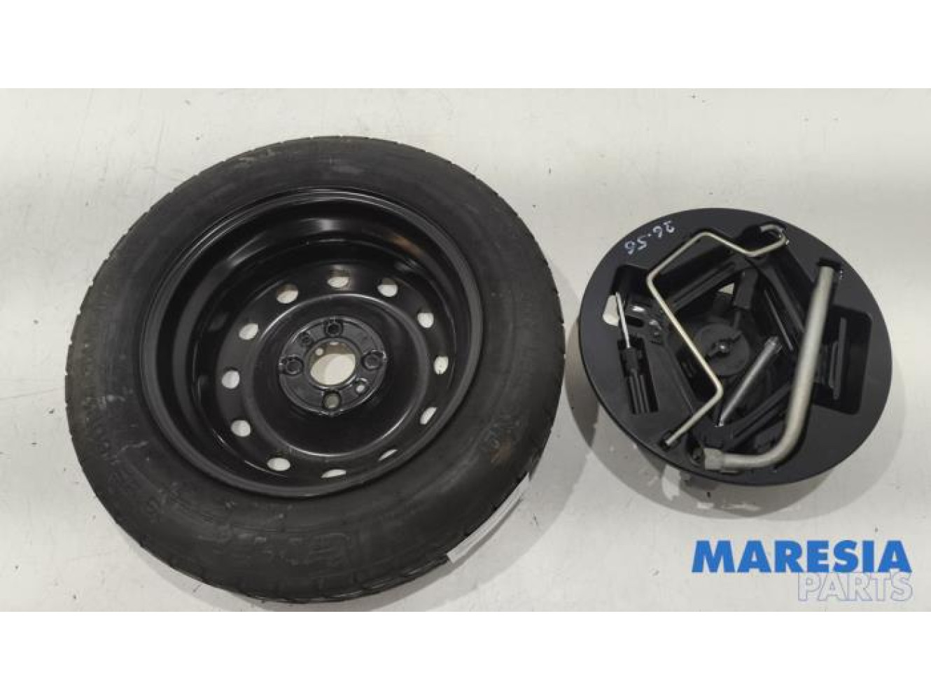 Fiat - 500 - Krikset + reservewiel