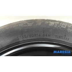 Fiat - 500 - Krikset + reservewiel