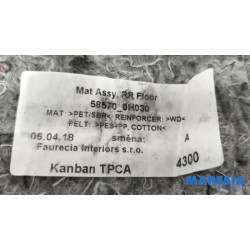 Citroen - C1 - Kofferbak Mat