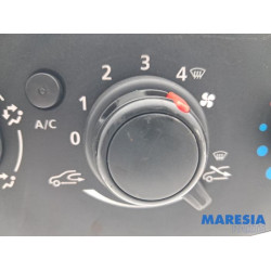 Dacia - Dokker - Heater control panel
