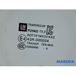 Opel - Karl - Rear door window 4-door door, rear right
