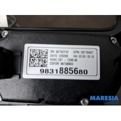 Opel - Mokka - Kachel Bedieningspaneel
