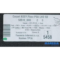 Peugeot - 108 - Revêtement sol