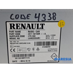 Renault - Captur - Navigation System