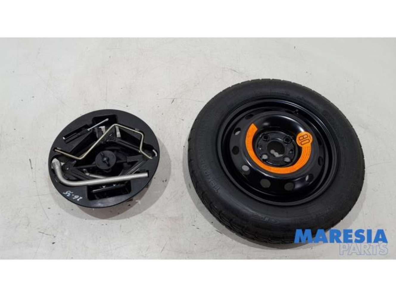 Fiat - Panda - Krikset + reservewiel