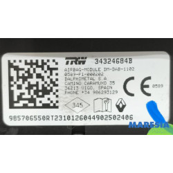 Renault - Captur - Airbag set + dashboard