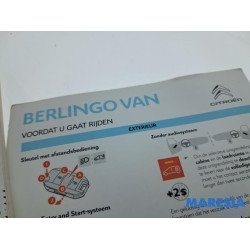 Citroen - Berlingo - Instructie Boekje