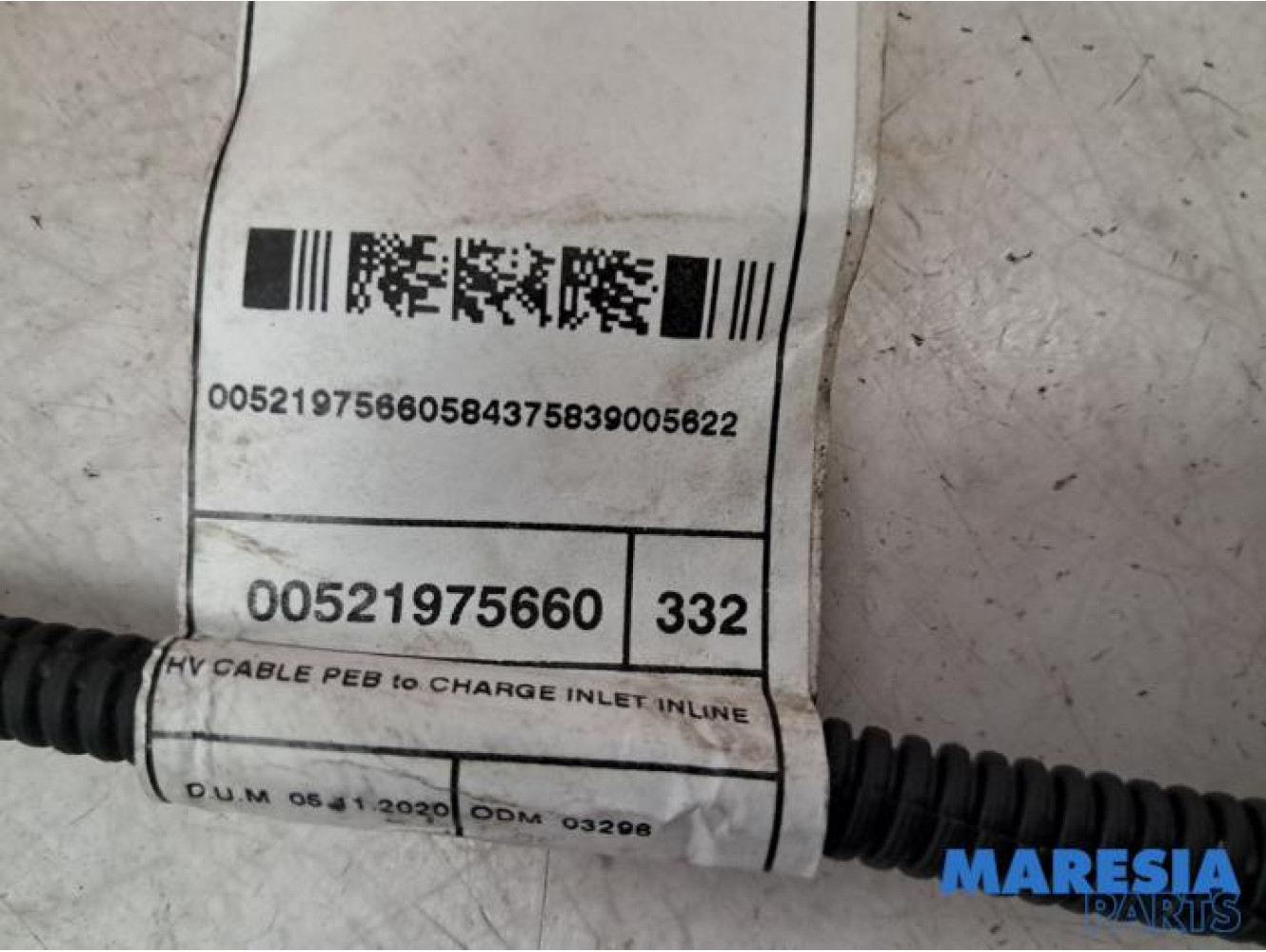 Fiat - 500 - HV kabel (hoog voltage)