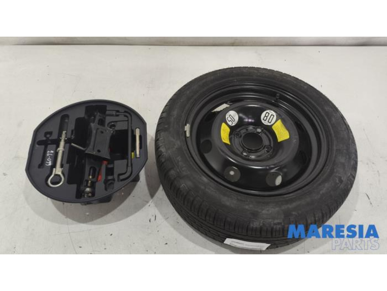 Peugeot - 307 - Krikset + reservewiel