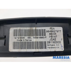 Peugeot - 307 - Panneau de commandes chauffage