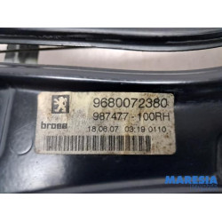 Peugeot - 207 - Rear window mechanism 2-door, right