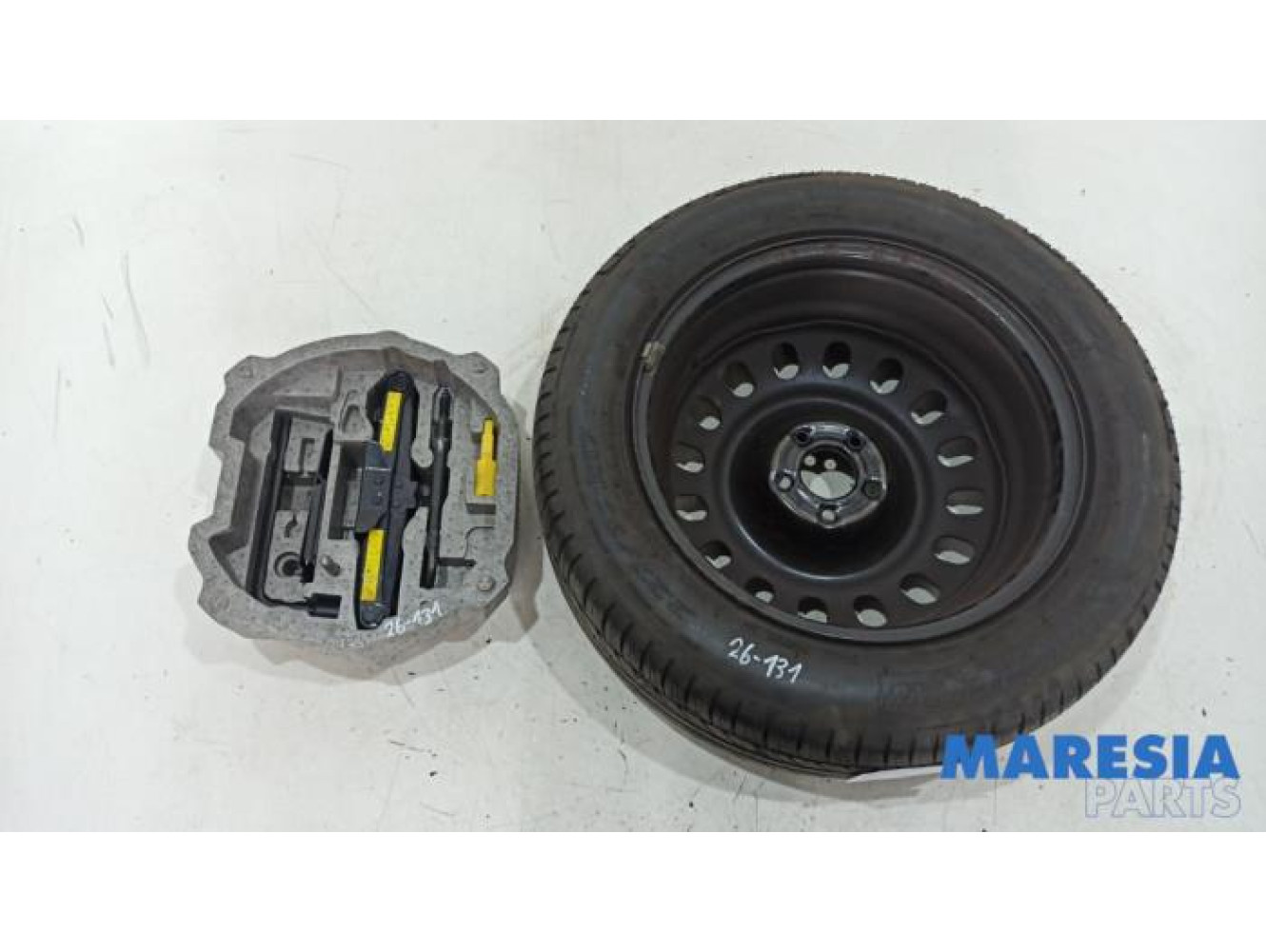 Citroen - C5 - Krikset + reservewiel