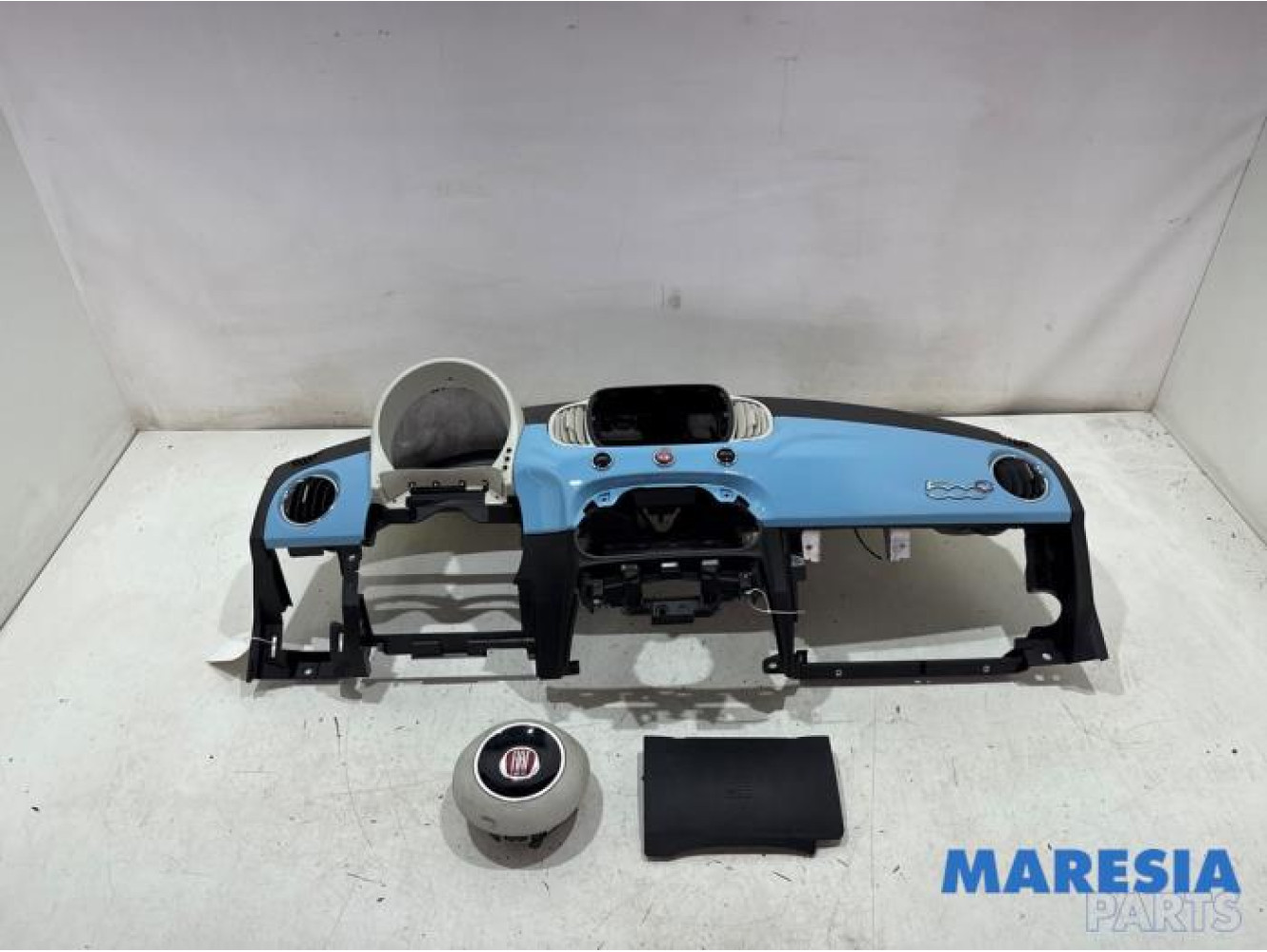 Fiat - 500 - Airbag set + dashboard