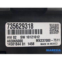 Fiat - 500 - Panneau de commandes chauffage
