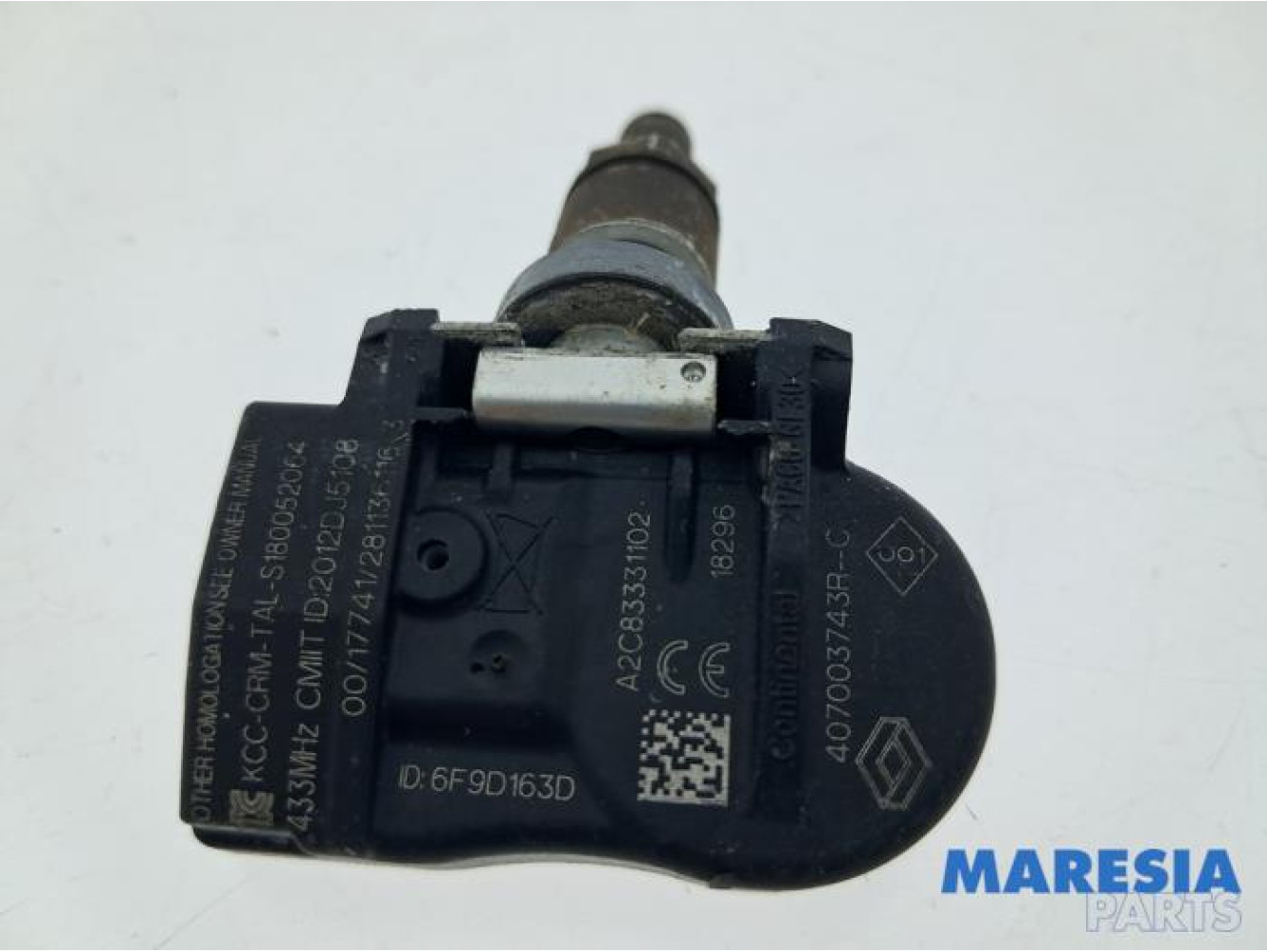 Renault - Zoe - Bandenspanningsensor