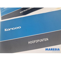 Renault - Kangoo - Instructie Boekje