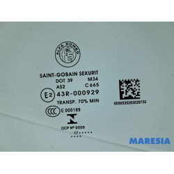 Alfa Romeo - Stelvio - Vitre portière 4portes arrière gauche
