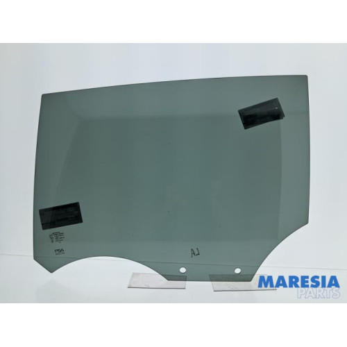 Peugeot - 408 - Rear door window 4-door, left