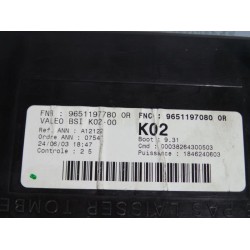 Peugeot - 307 - Fuse box