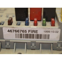Fiat - Punto - Fuse box