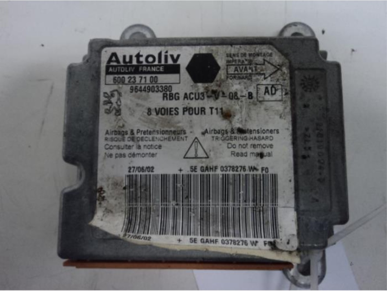 Peugeot - 206 - Airbag Module