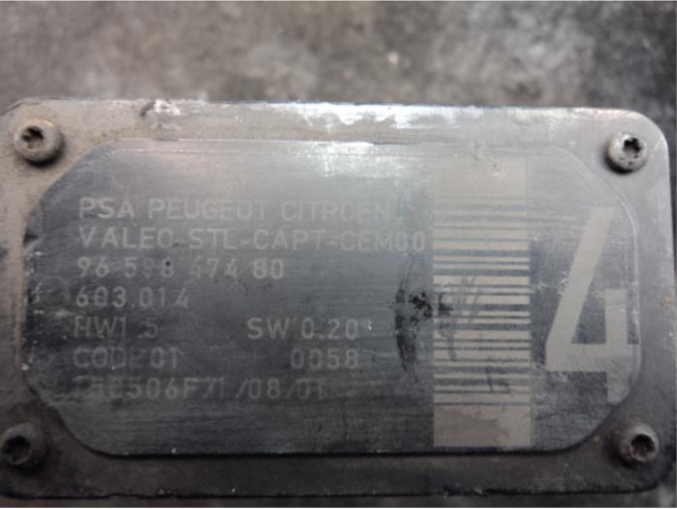 Citroen - C6 - Sensor (other)