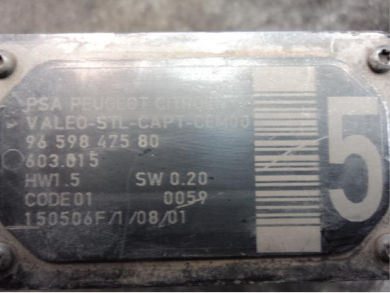 Citroen - C6 - Sensor (overige)