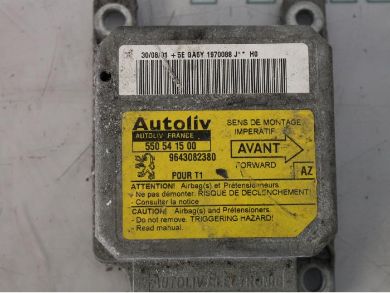 Peugeot - 206 - Airbag Module