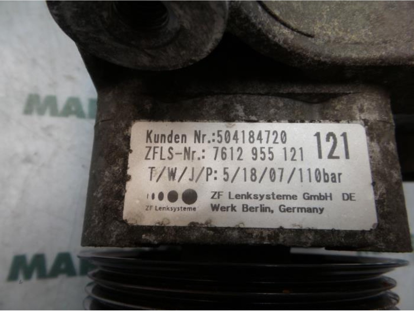 Fiat - Ducato - Pompe direction assistée