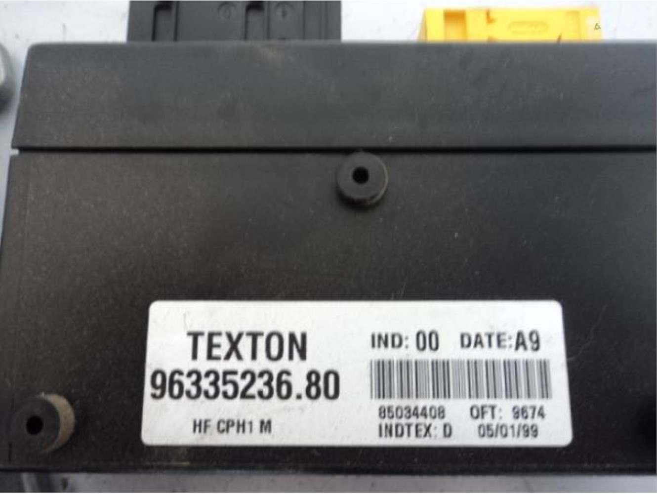 Citroen - Xsara - Engine management computer