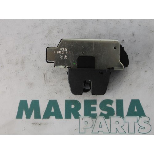Citroen - C3 - Tailgate lock mechanism