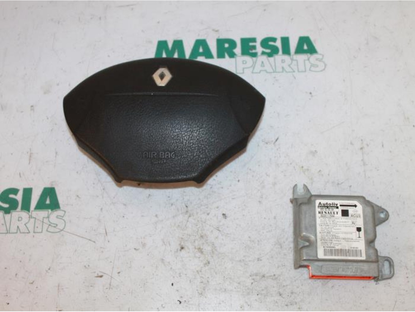 Renault - Megane Scenic - Airbag Set+Module