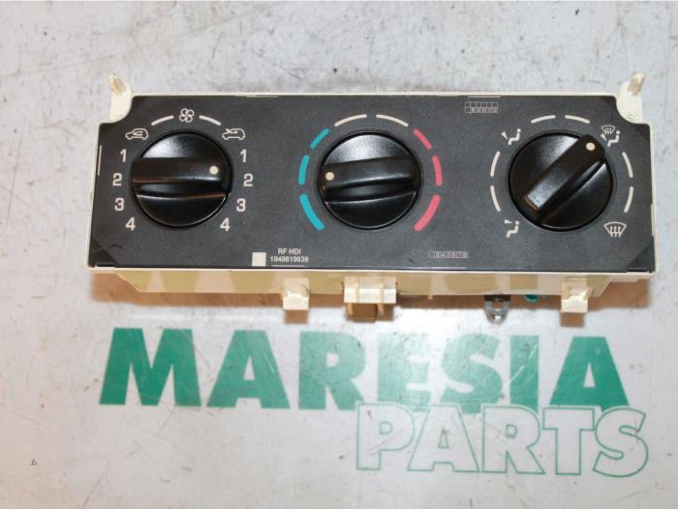 Peugeot - Partner - Heater control panel
